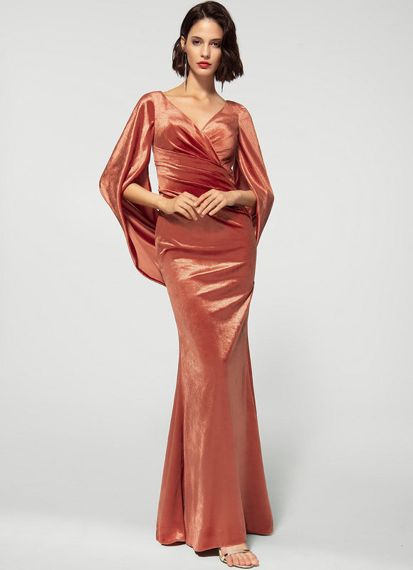 Robe Fourreau Terracotta - gallery 1