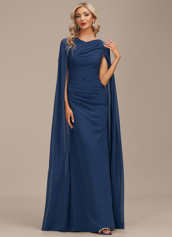 Robe Fourreau Marine - gallery 3
