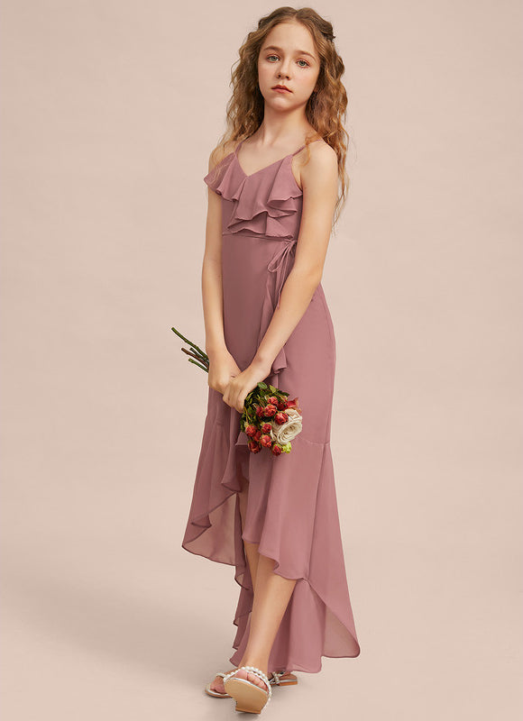 Robe Fourreau Asymétrique Froncée - gallery 6