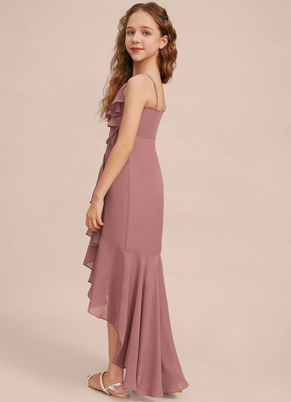 Robe Fourreau Asymétrique Froncée - gallery 3