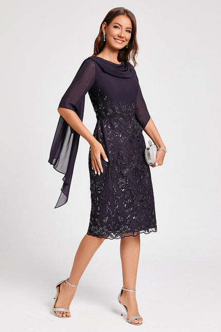 Robe Fourreau Étoile Noire