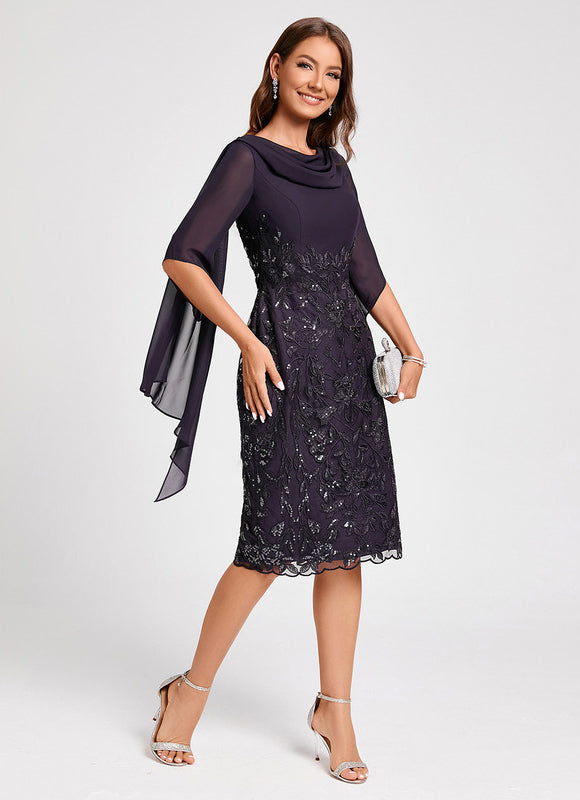 Robe Fourreau Étoile Noire