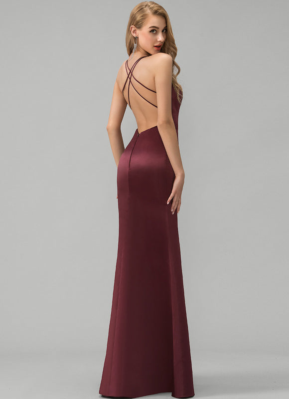 Robe Fourreau Bordeau Chic - gallery 3