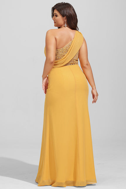Robe Fourreau Jaune Couture - gallery 6