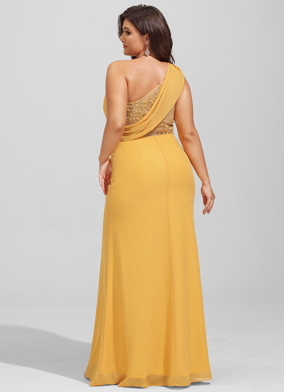 Robe Fourreau Jaune Couture - gallery 6