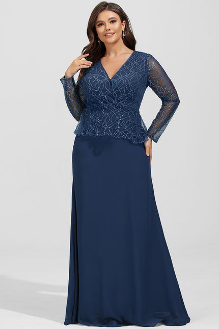 Robe Fourreau Longue Pailletée - gallery 6