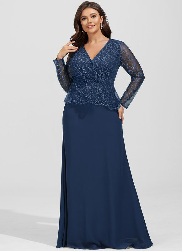 Robe Fourreau Longue Pailletée - gallery 6