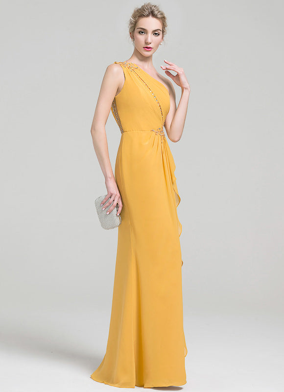 Robe Fourreau Jaune Couture - gallery 1