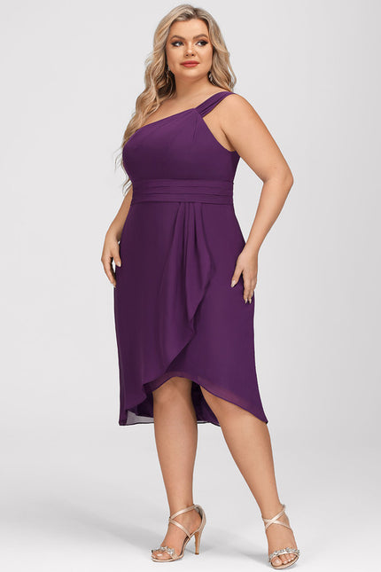 Robe Fourreau Violet Élégance - gallery 8