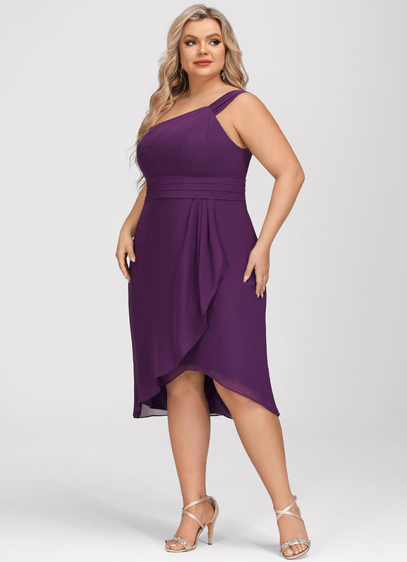 Robe Fourreau Violet Élégance - gallery 8