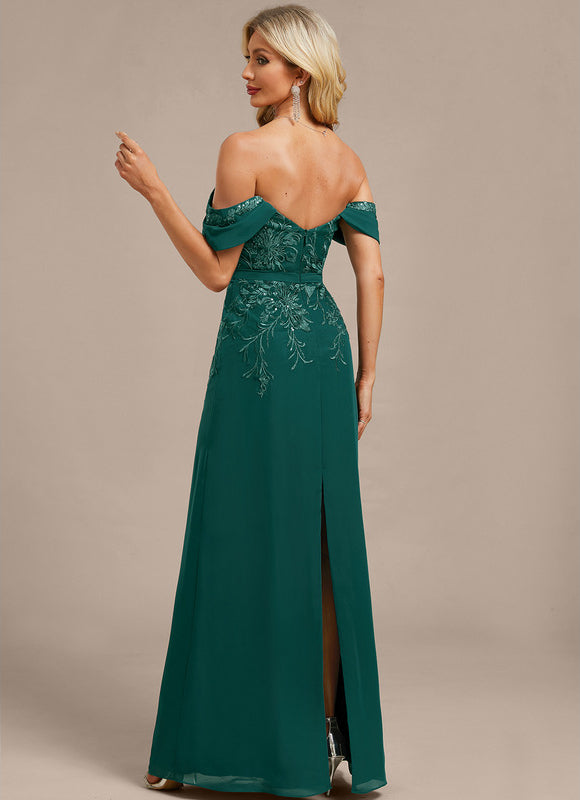 Robe Fourreau Mousseline - gallery 5