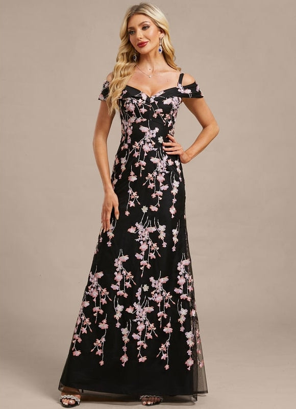 Robe Fourreau Col Bardot - gallery 4