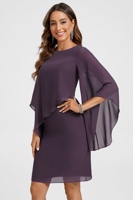 Robe Fourreau Violette