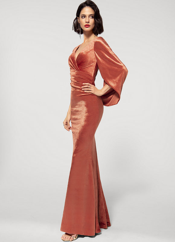 Robe Fourreau Terracotta - gallery 2