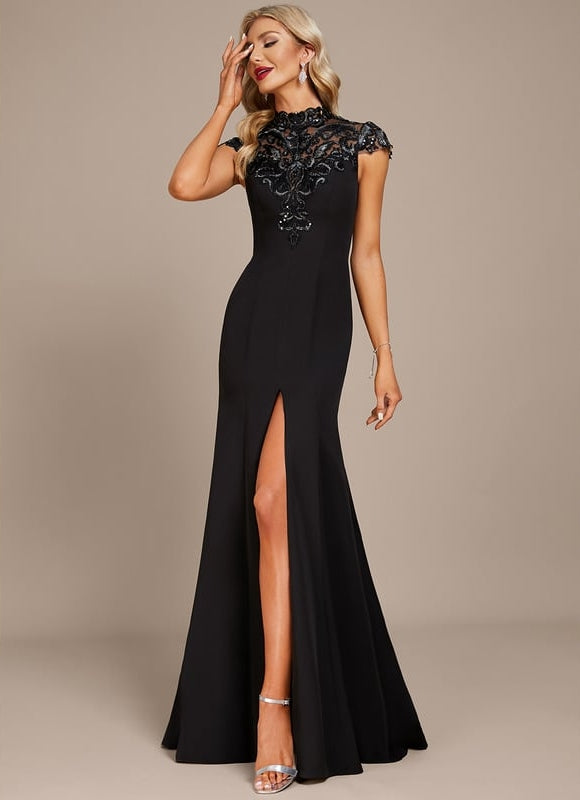 Robe Fourreau Chic Noire - gallery 4