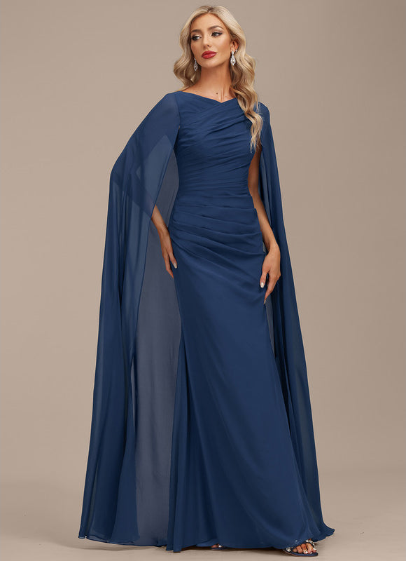 Robe Fourreau Marine - gallery 1