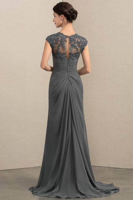 Robe Fourreau Élégance Sombre - gallery 1