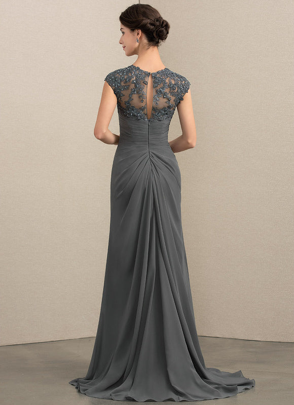 Robe Fourreau Élégance Sombre - gallery 1