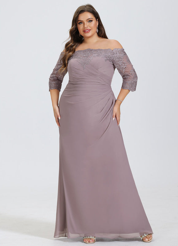 Robe Fourreau Mousseline Épurée - gallery 4