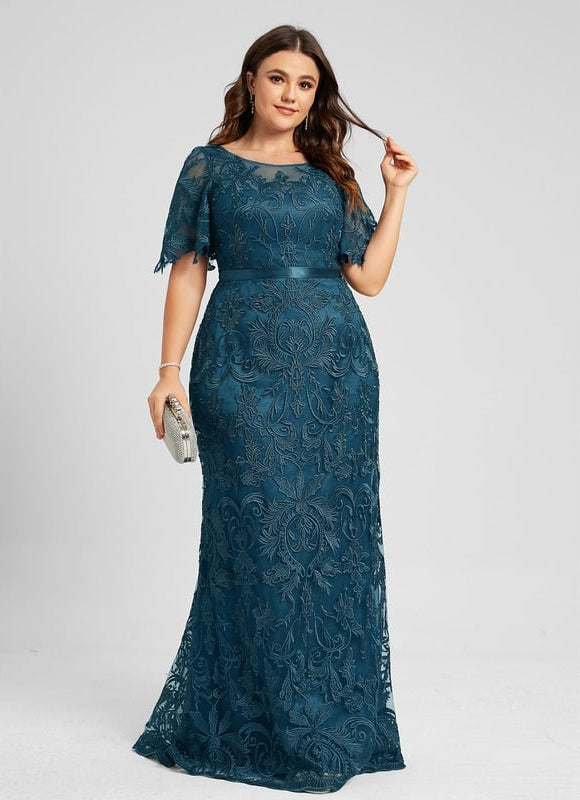 Robe Fourreau Illusion Élégante - gallery 9