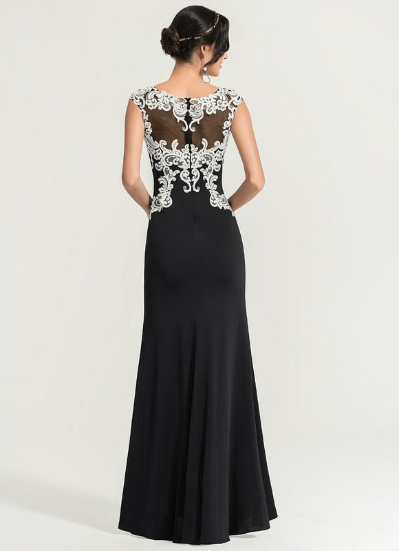 Robe Fourreau Sérénité Nocturne - gallery 1