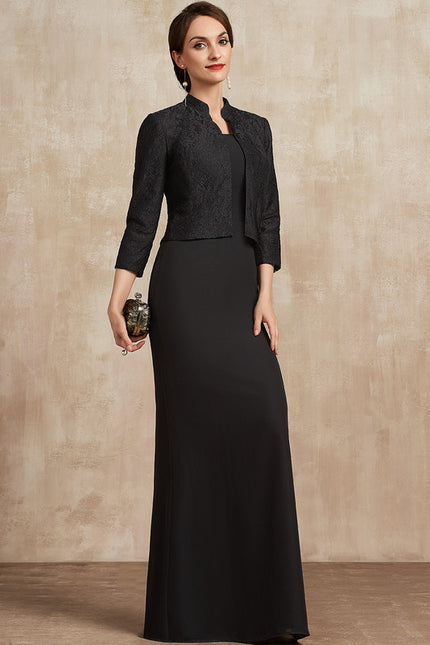 Robe Fourreau Longue Élégante - gallery 3