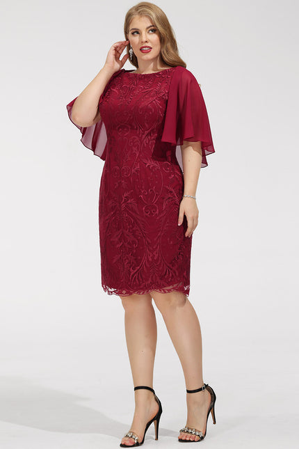 Robe Fourreau Nuit Florale - gallery 6