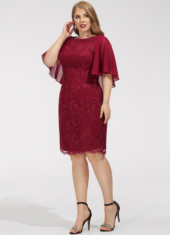 Robe Fourreau Nuit Florale - gallery 6