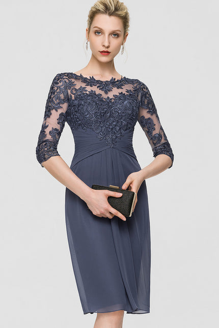 Robe Fourreau Nuit Florale - gallery 1